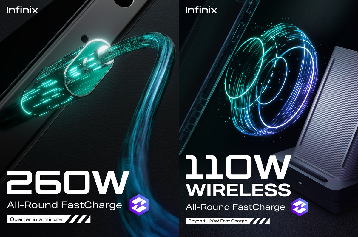 infinix 260w charging