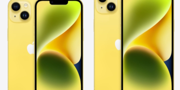 iPhone 14 yellow.