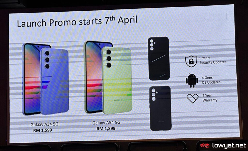 Samsung Galaxy A54 5G / A34 5G Malaysian Launch