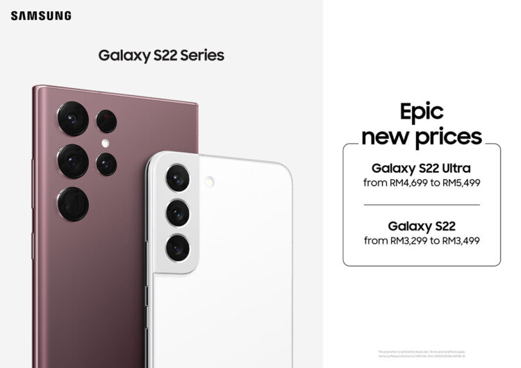 Samsung Galaxy S22 Plus Ultra price discount reduction malaysia