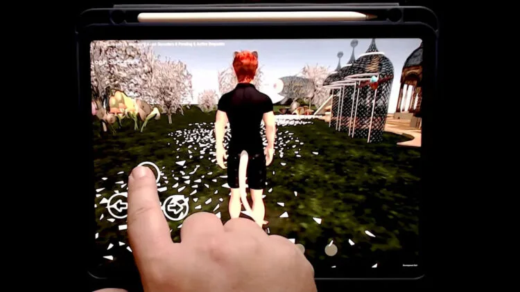 second life mobile virtual world worlds metaverse ios Android app