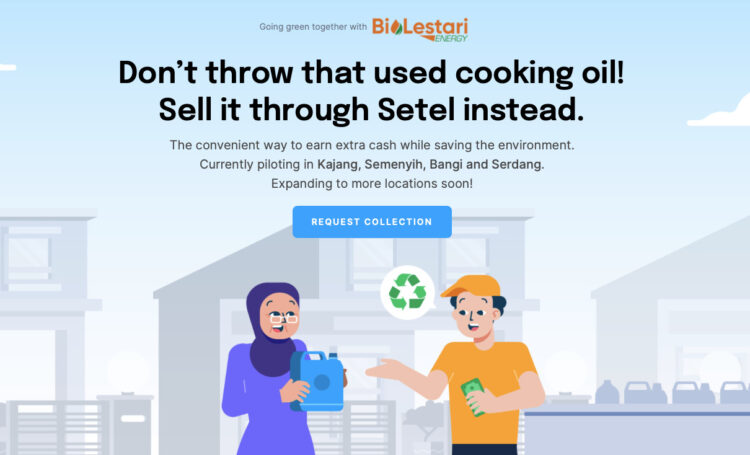 setel used cooking oil biolestari energy