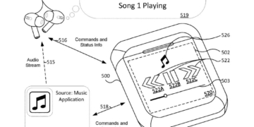 Apple AirPods case display patent