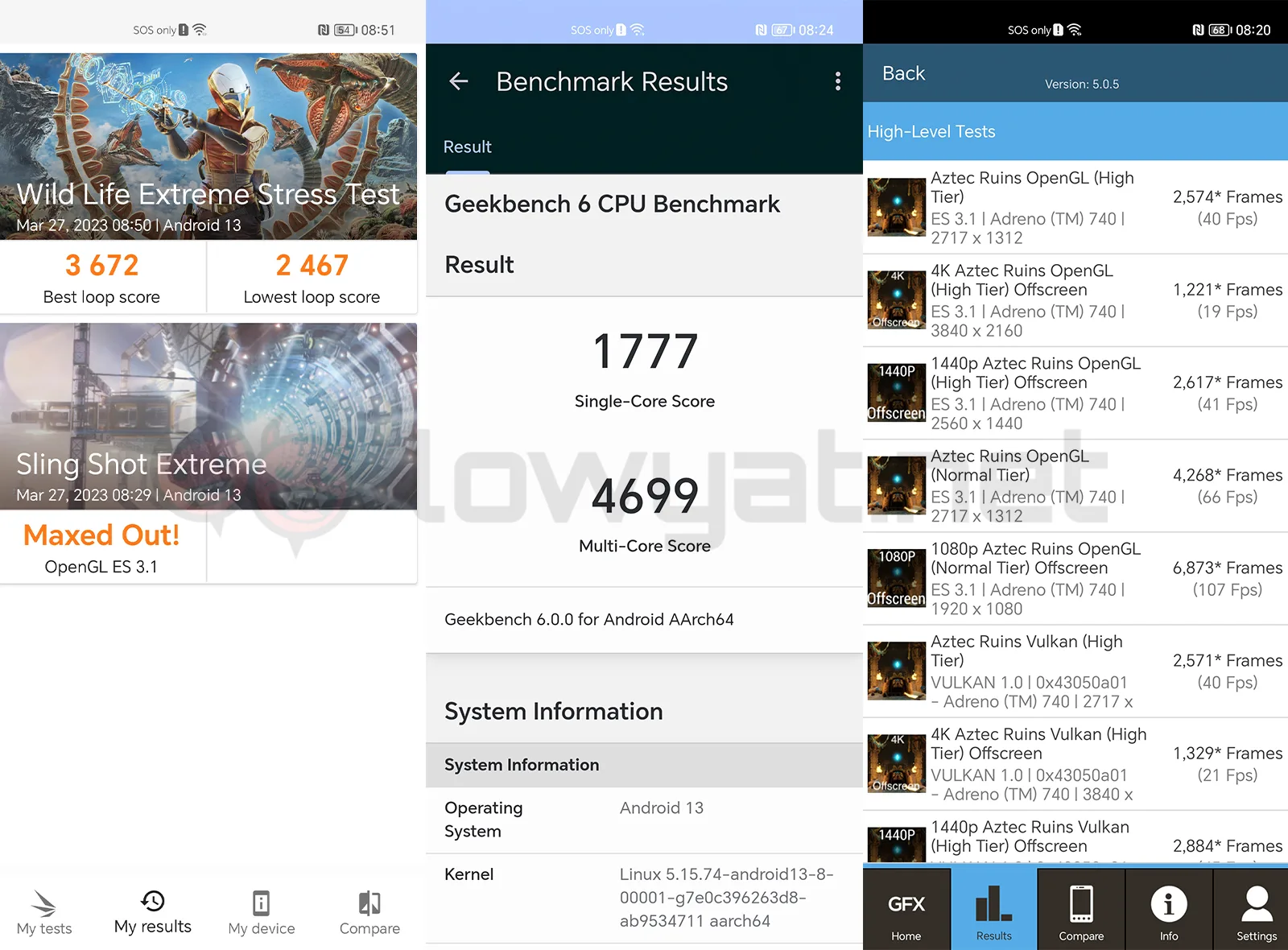 Honor magic5 pro benchmarks