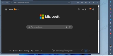 Microsoft Edge sidebar detach