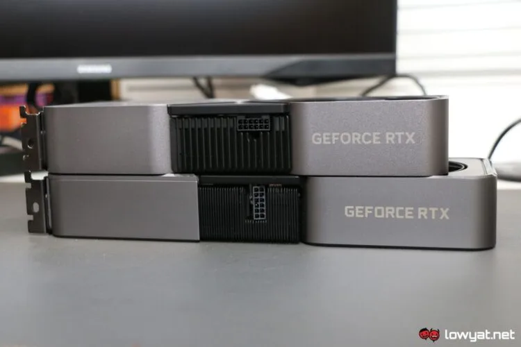 Modder Unlocks AI Tensor Core Limits On Older NVIDIA RTX 20, 30, And 40 Series GPUs 1 NVIDIA GeForce RTX 4070 FE vs rtx 3070 ti fe 3