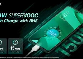 OPPO 150W supervooc charging