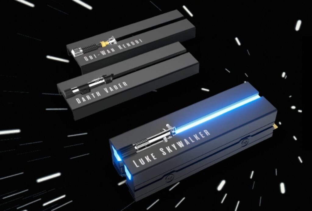 Seagate Made Star WarsThemed NVMe SSDs With Lightsabers