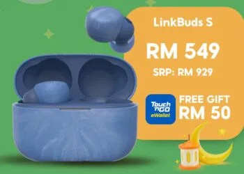 Sony LinkBuds S blue shopee discount