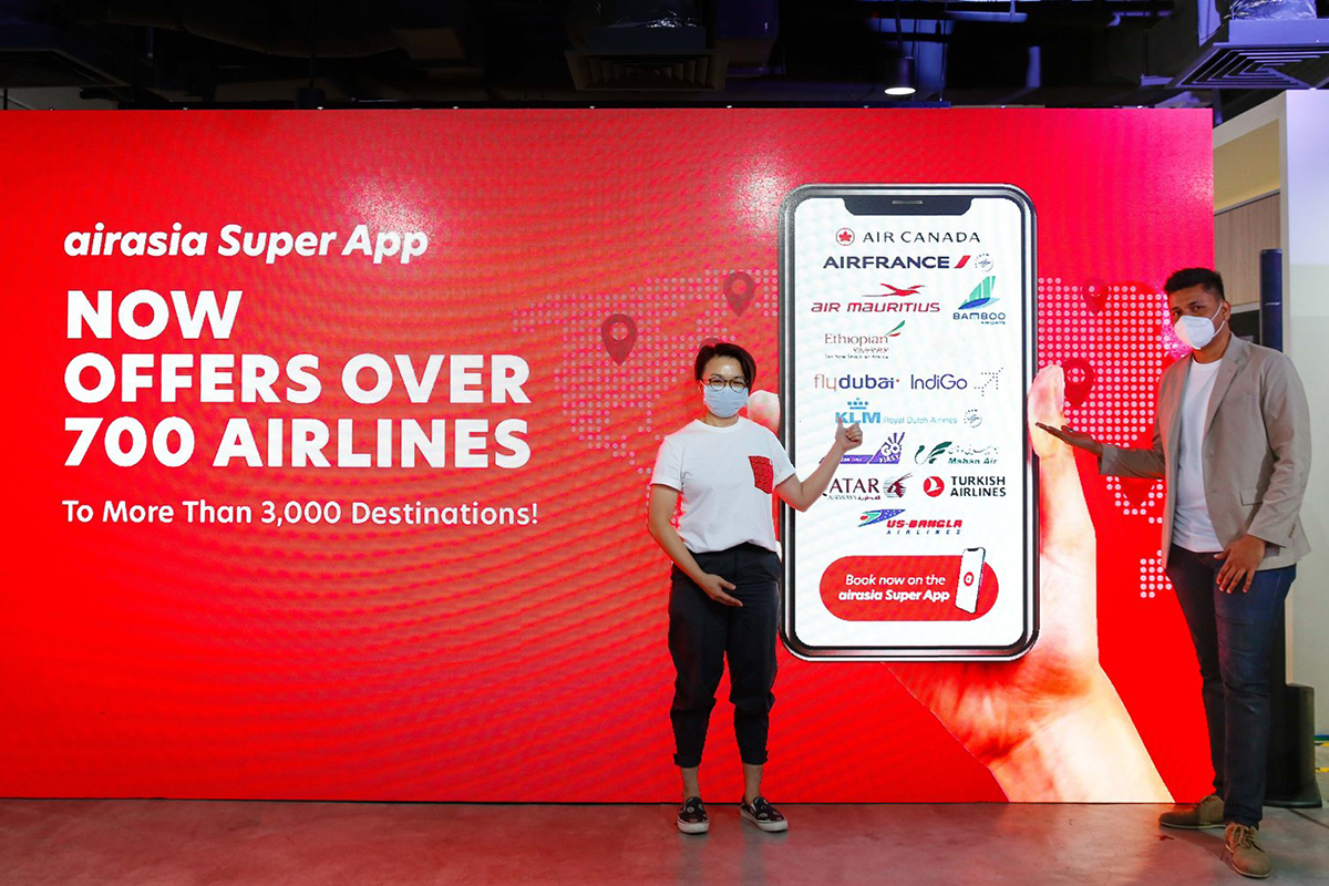 airasia defends superapp sell flights from any airlines