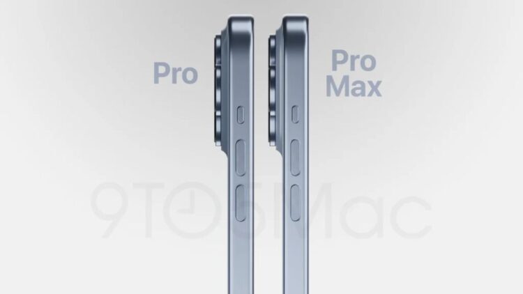 iPhone 15 Pro render