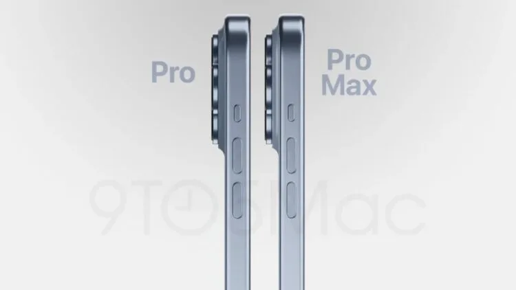 iPhone 15 Pro render