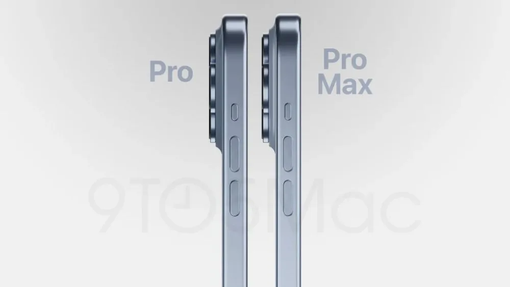 iPhone 15 Pro render