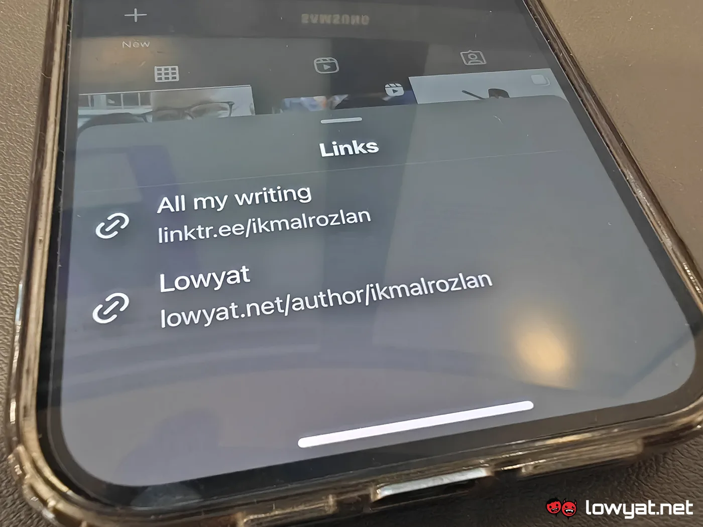 instagram five external links