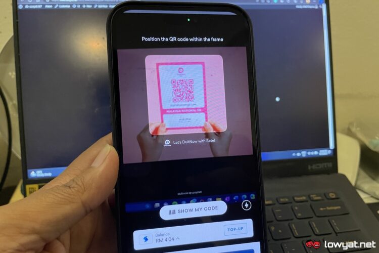 Setel - DuitNow QR e-wallet