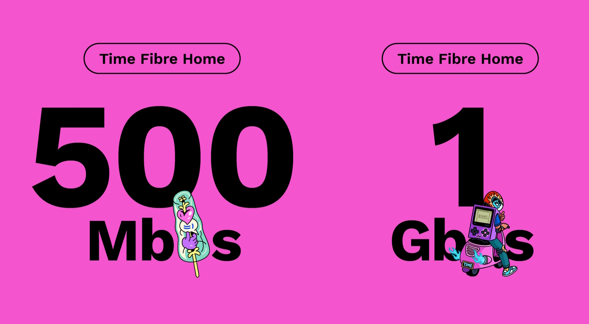 Time Fibre Home 500Mbps 1Gbps