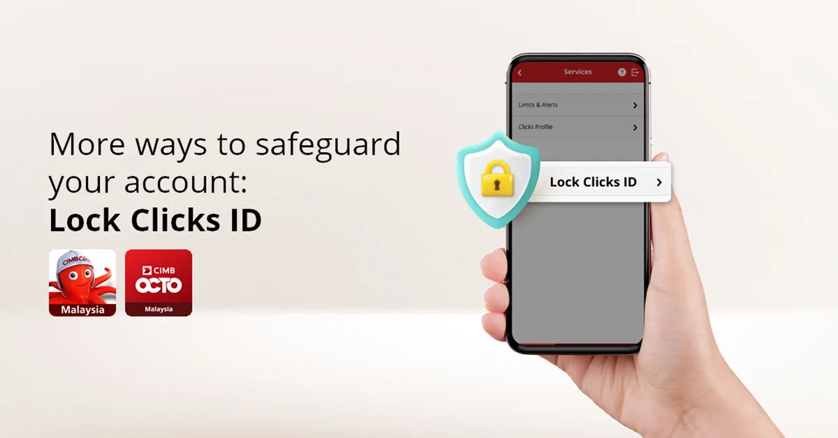 CIMB Clicks ID Lock