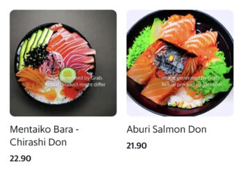 GrabFood Grab Trials AI Generated Food Photos Singapore KPDN
