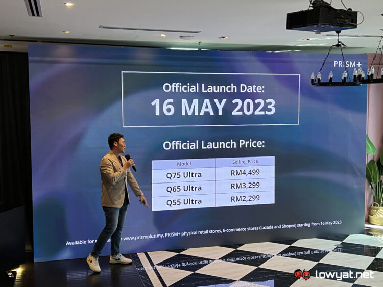 PRISM+ QSeries Ultra TV Range Launches In Malaysia; Starts From RM2