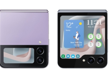 Samsung Galaxy Z Flip5 outer screen leak