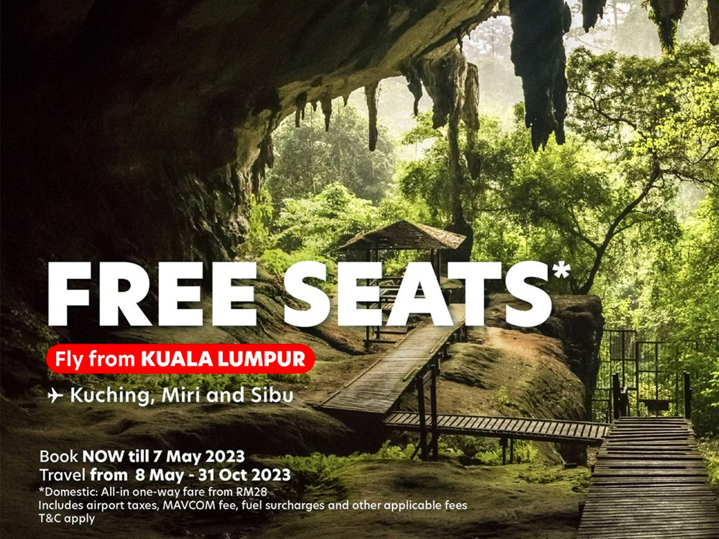 airasia 50000 free seats domestic