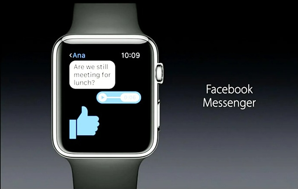 meta messenger app apple watch may