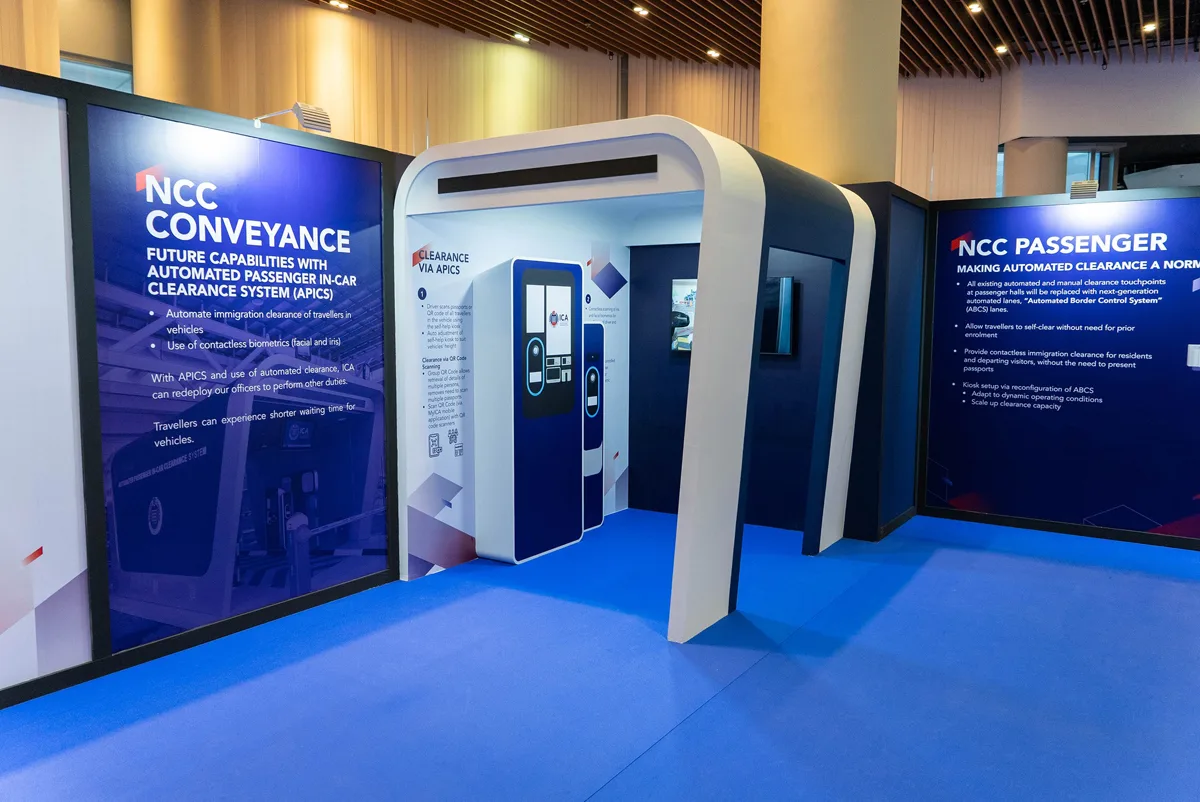 singapore passport-free clearance checkpoints