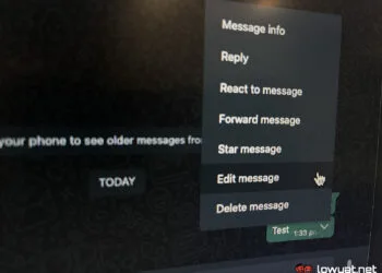 whatsapp web beta edit messages