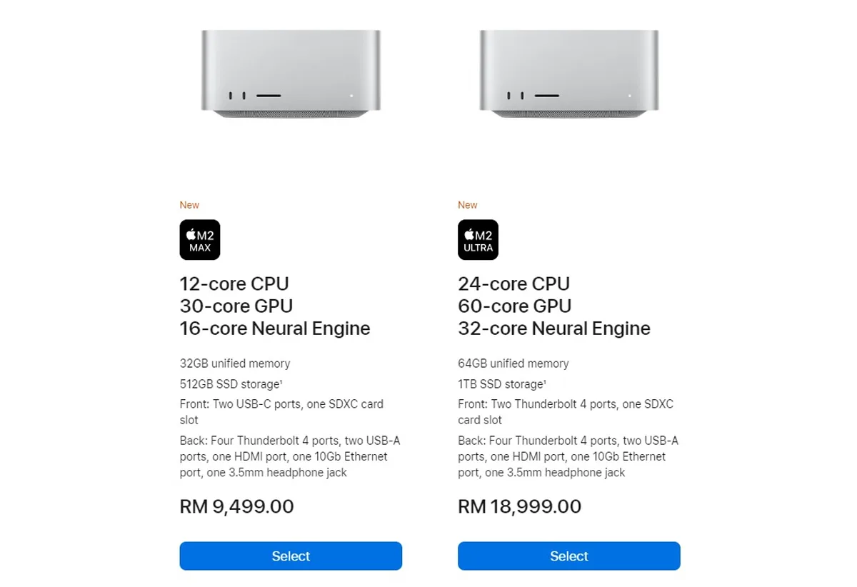 Apple Mac Studio M2 Max Ultra price Malaysia