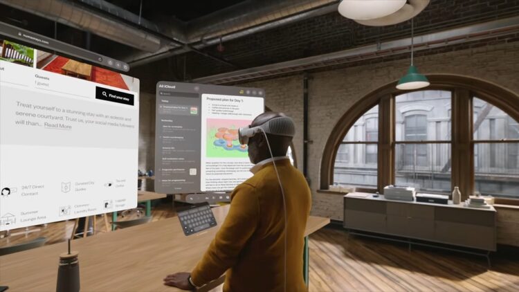 Apple Vision Pro AR