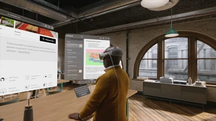 Apple Vision Pro AR