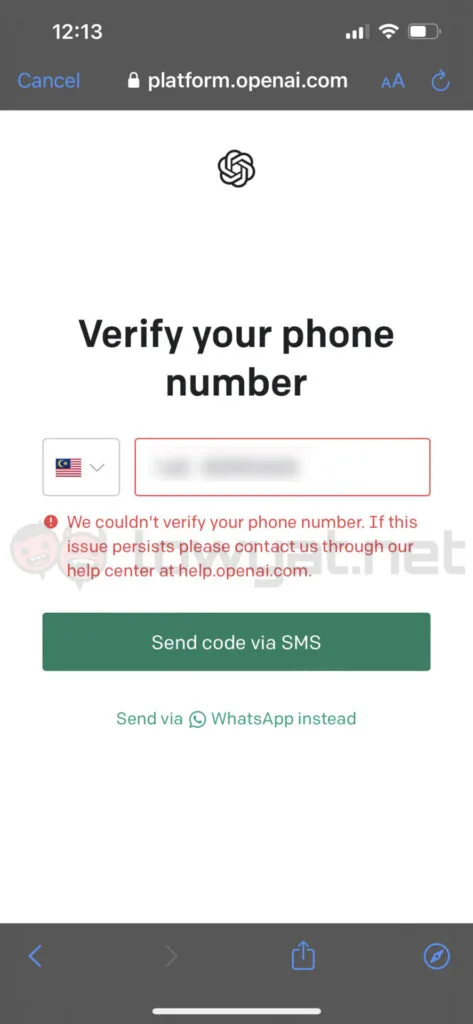 ChatGPT iOS app Malaysia U Mobile