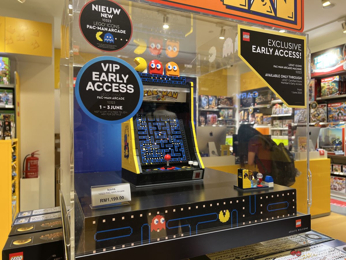 LEGO Pac-Man Arcade Set Malaysia Price