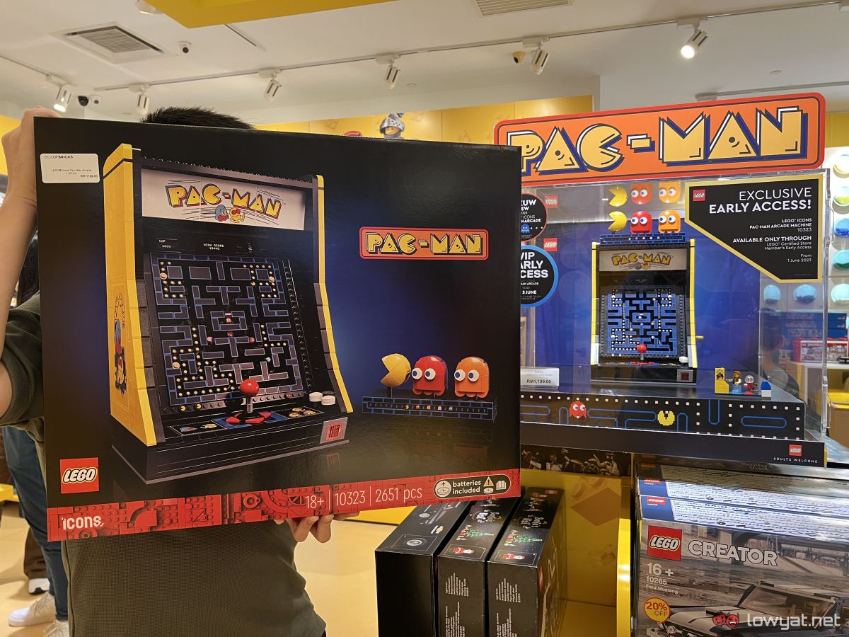 LEGO Pac-Man Arcade Set Malaysia Price
