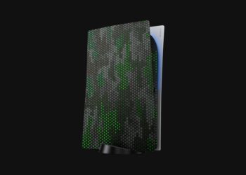 PS5 Green Hex Camo Razer Skin