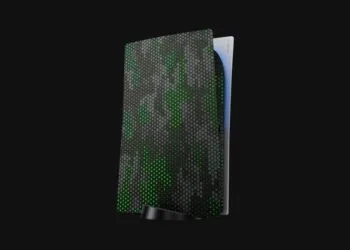 PS5 Green Hex Camo Razer Skin