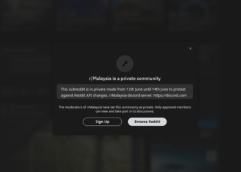 Reddit Malaysia blackout