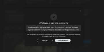 Reddit Malaysia blackout