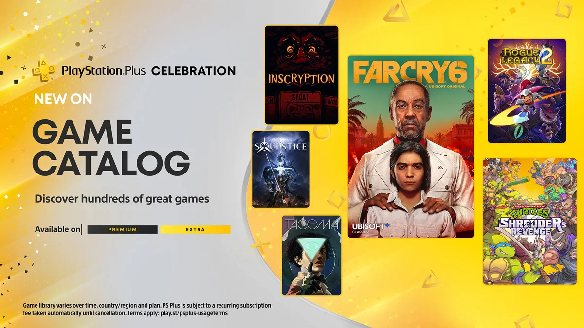 Sony PlayStation Plus feature Game Catalog