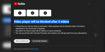 YouTube Tests Three Strikes Restriction Ad Blocking