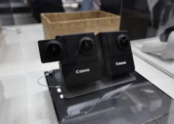 canon hybrid 360-degree VR camera prototype japan
