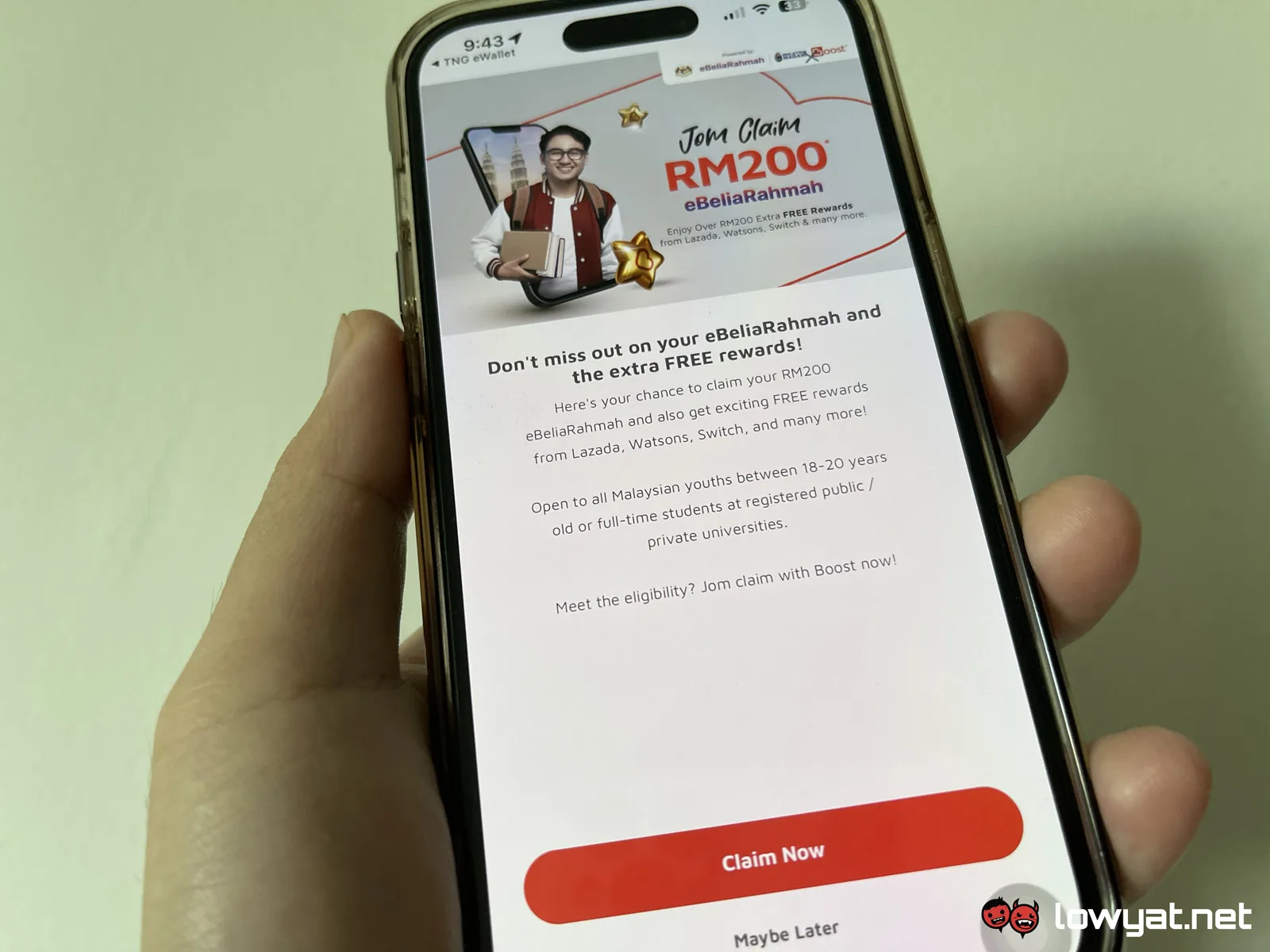 eBeliaRahmah e-wallet