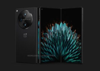 oneplus v fold foldable render