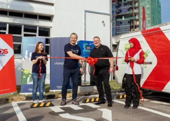 pos malaysia installs chargev stations six locations