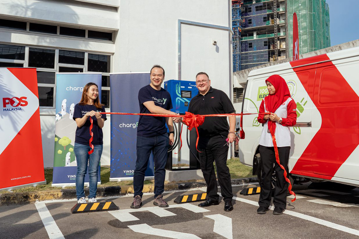 马来西亚邮政在全国六个办事处设立新的 ChargeEV 站