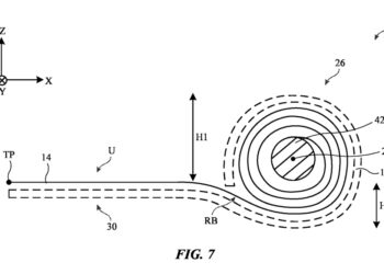 Apple rollable patent