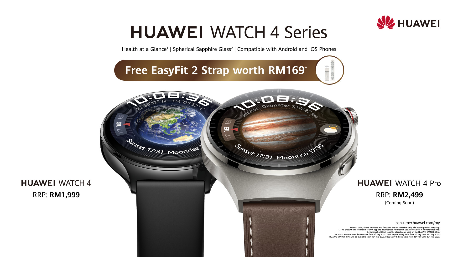Huawei Watch 4 pro launch Malaysia price