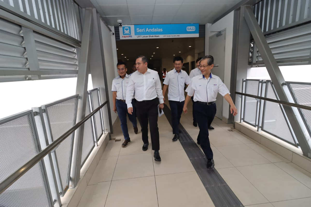 LRT3 Shah Alam Operations Start March 2025