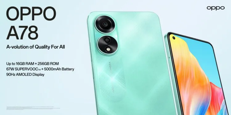 OPPO A78