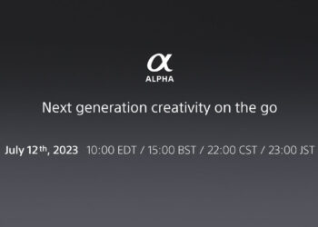 Sony Alpha announcement tomorrow
